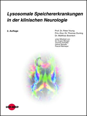 cover image of Lysosomale Speichererkrankungen in der klinischen Neurologie